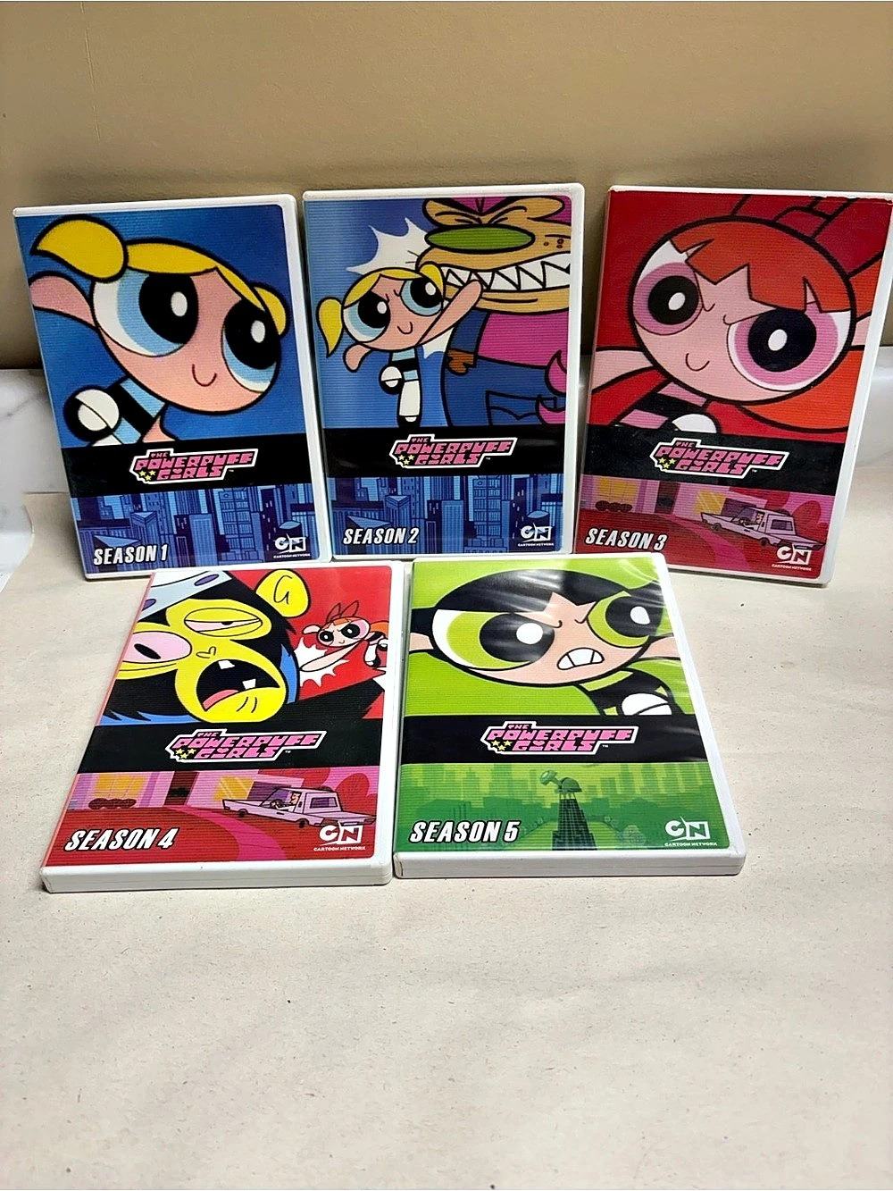Cartoon Network The Powerpuff Girls Seasons 1-5 DVD Collection Seasons 1-5 Like